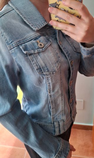 Cazadora Vaquera Azul