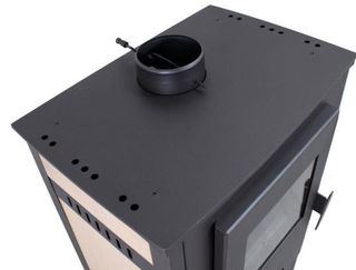 Estufa de leña nueva SAMIRA 10.56 kW BAR1014