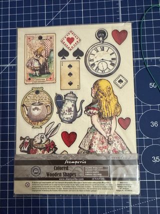 Maderitas para scrapbooking KORA y Tempera