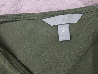 Vestido cruzado verde