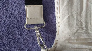 Bolso crochet PARFOIS blanco y negro