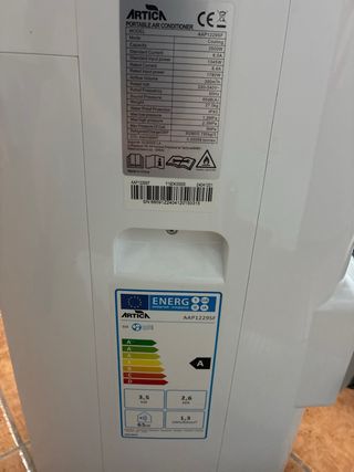 Aire Acondicionado Portátil Artica AAP1229SF