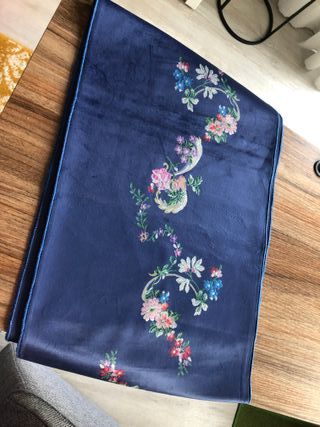 Bufanda Seda Bordada Museo Seda Valencia