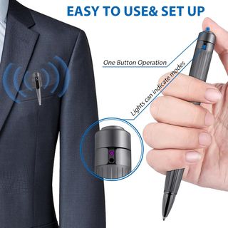 Bolígrafo con Cámara Oculta 1080P - 64 GB