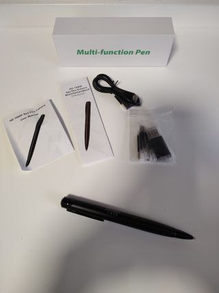 Bolígrafo con Cámara Oculta 1080P - 64 GB