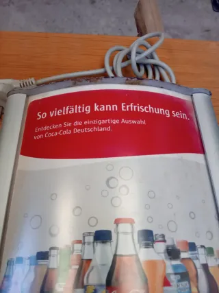 Lámpara Publicitaria Coca-Cola