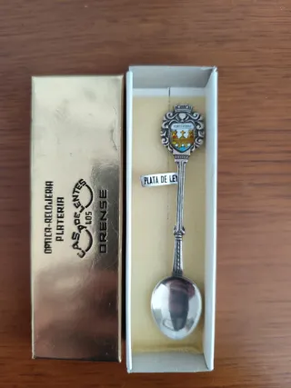 Cucharilla de plata de Pontevedra