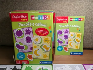 Sapientino Montessori Parole e Colori