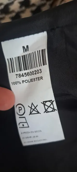 Abrigo estampado pata de gallo Diseño Español