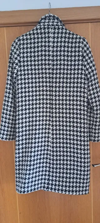 Abrigo estampado pata de gallo Diseño Español