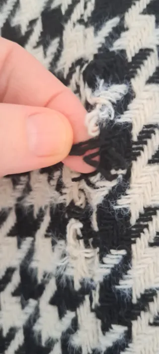 Abrigo estampado pata de gallo Diseño Español