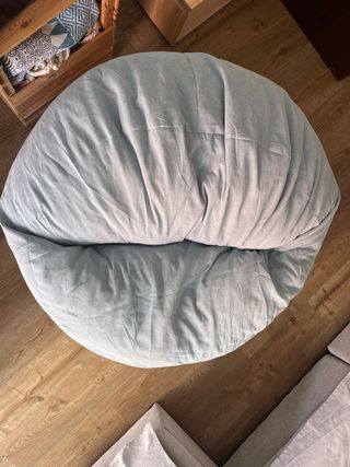 Puff Gigante Bananair Pana Azúl claro