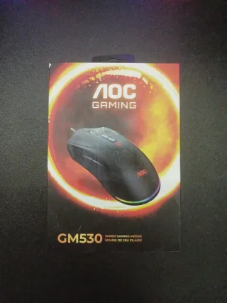 Ratón Gaming AOC GM530 Negro