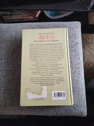 GUIA DE CAMPO AVES DE ESPAÑA Y EUROPA (GUIAS DEL NATURALISTA-AVES) (Spanish Edition)