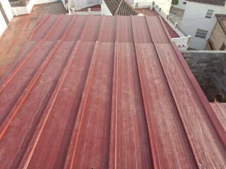 Panel sándwich cubiertas modulares aluminio