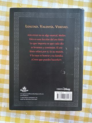 Mulán. La novela