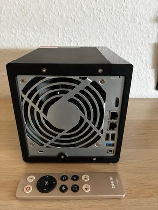 NAS QNAP TS-451+ 16TB WD Red Plus Poco Uso SMART