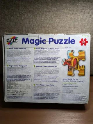Puzzle Galt Magic Pirate Ship 50 pezzi