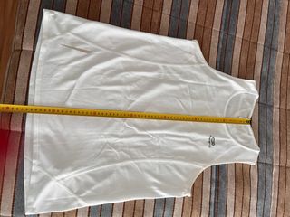 T-shirt sem mangas Kalenji branca