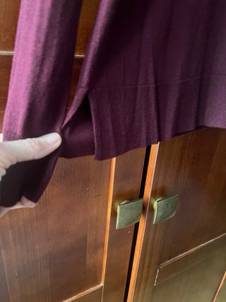 Jersey fino Zara morado