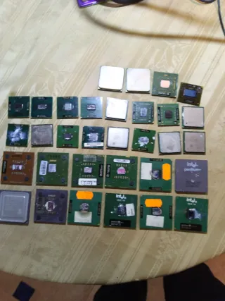 Lote Procesadores PC Antiguos AMD, Intel.