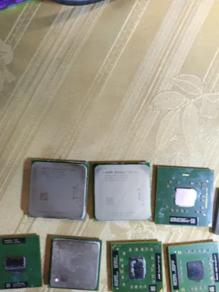 Lote Procesadores PC Antiguos AMD, Intel.