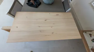 Mesa escritorio madera patas BOK