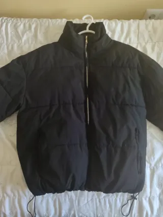 Chaqueta acolchada negra