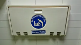 Cambiador de pañales para bebé
