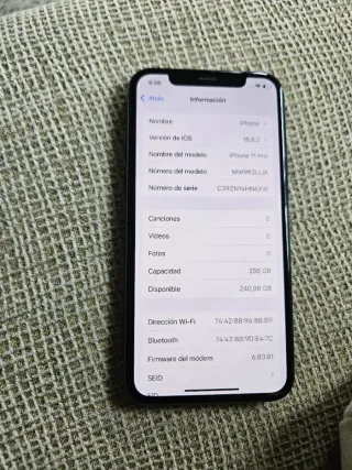 iPhone 11 Pro Verde Notte