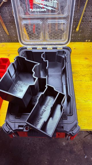 Molde para caja Milwaukee M12 multifunções