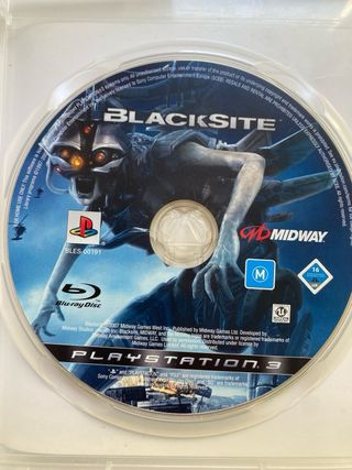 Blacksite PS3 Midway Shooter