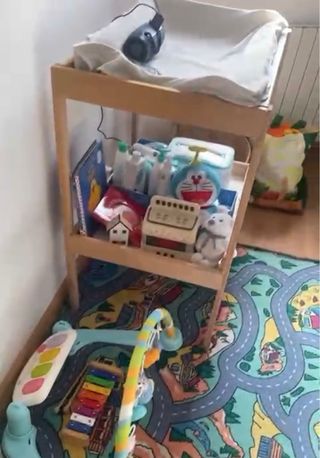 Cuna y cambiador SNIGLAR IKEA haya Mas colchon