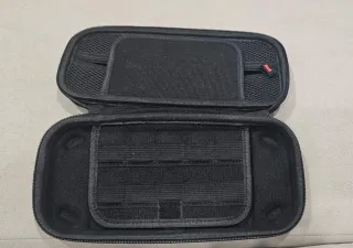 Nintendo Switch, Micro SD 128gb, custodia da viaggio.