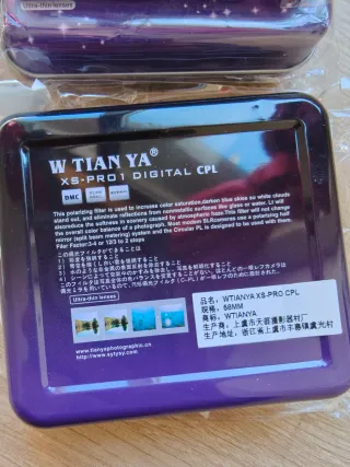 Filtro CPL WTianya XS-PRO1 Digital 58mm - Novos