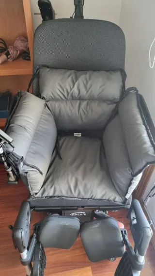 Cojín anatómico gris