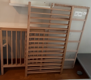 Cuna IKEA SNIGLAR Madera Natural