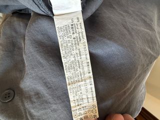 Camisa oversize zara