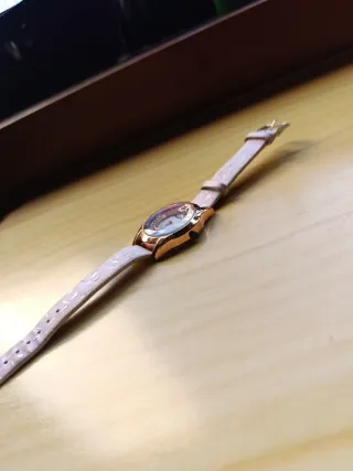 Reloj Buijiu Mujer Rosa Cuarzo