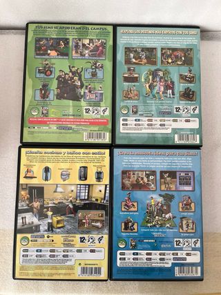 Lote 4 Juegos Los Sims 2 PC (Expansiones)