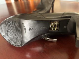 Botines tacón negros talla 36