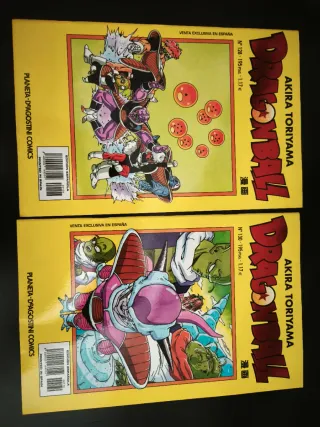 2 comics dragón ball serie amarilla
