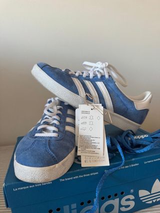 Zapatillas Adidas Gazelle Azul