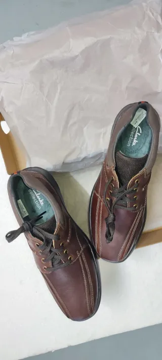 Zapatos Clarks Cotrell Walk Marrón Hombre