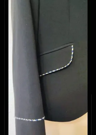 Chaqueta blazer azul marino