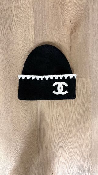 Cappello Chanel nero taglia unica