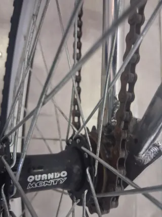 Bicicleta Monty BMX 1990 Plata