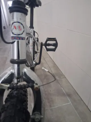 Bicicleta Monty BMX 1990 Plata