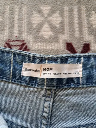 Pantalón vaquero de rayas