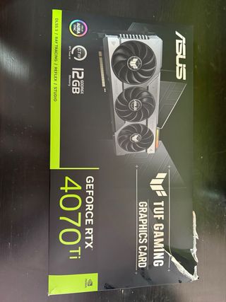 Tarjeta Gráfica ASUS TUF GeForce RTX 4070 Ti